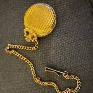 Vintage Details Gold Tone Pocket watch